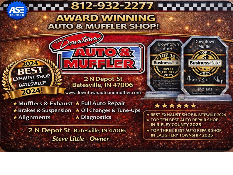 Downtown Auto & Muffler logo