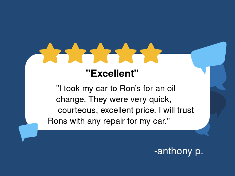 Ron's Auto Care logo