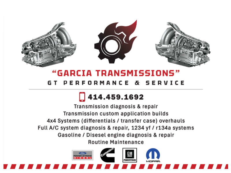 GT Performance And Service Garcia Transmissions logo