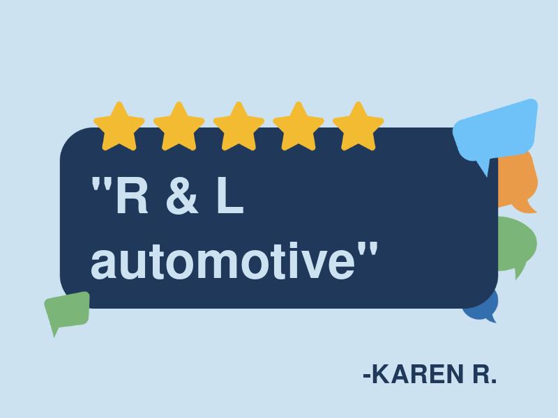 R & L Automotive logo