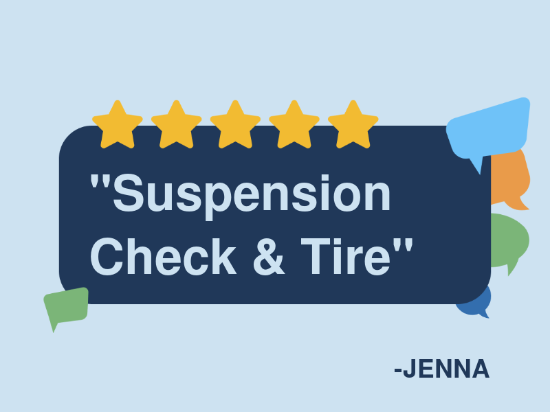 Blue Flame Muffler And Tire logo