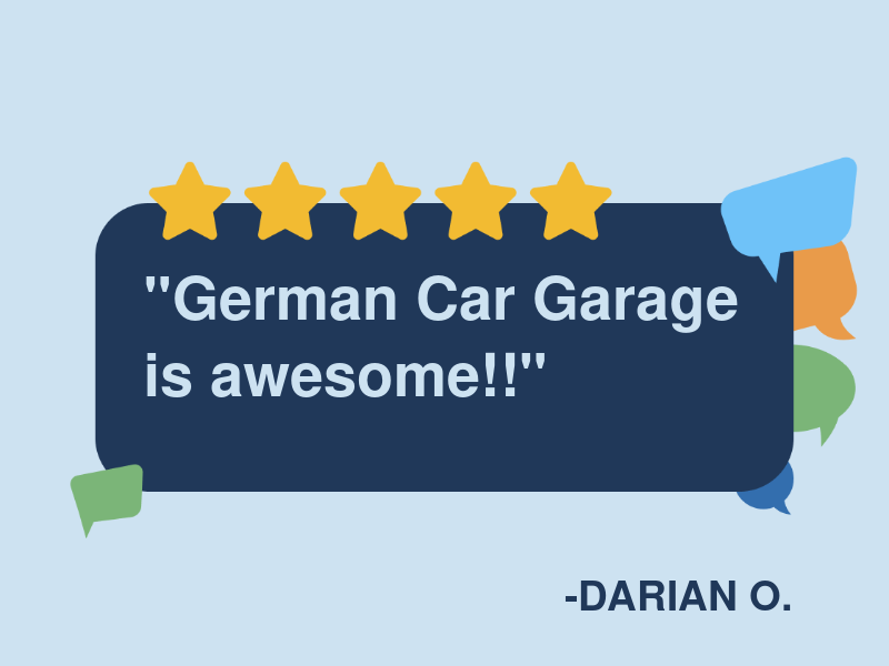 The German Car Garage logo