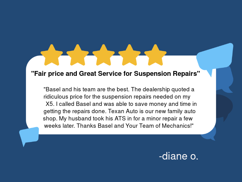 Texan's Auto Repair - Blackhawk logo