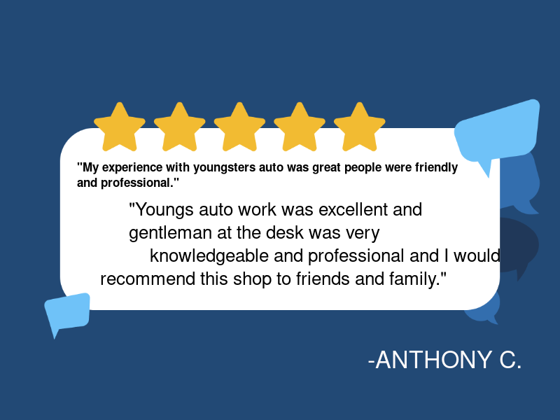 Young's Auto Repair logo