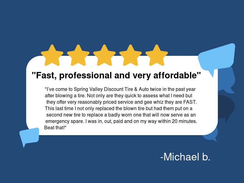 Spring Valley Discount Tire & Auto logo