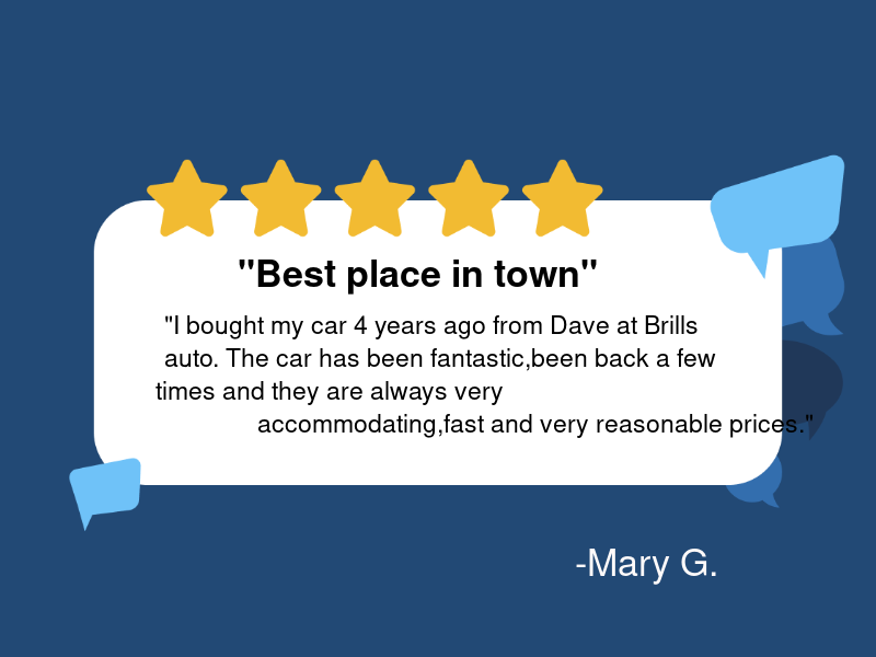 Brill's Auto Sales logo