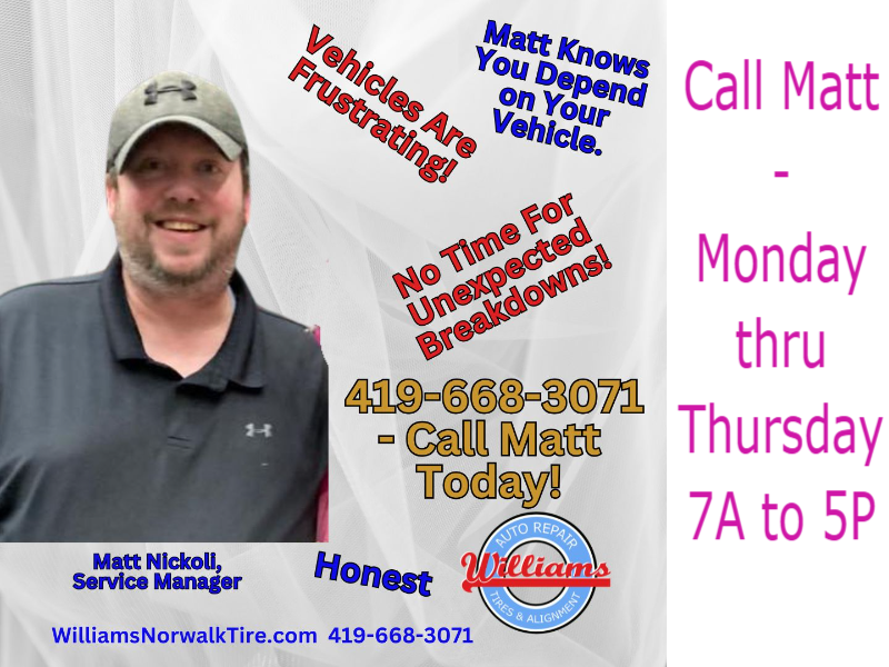 Williams Norwalk Tire & Alignment logo