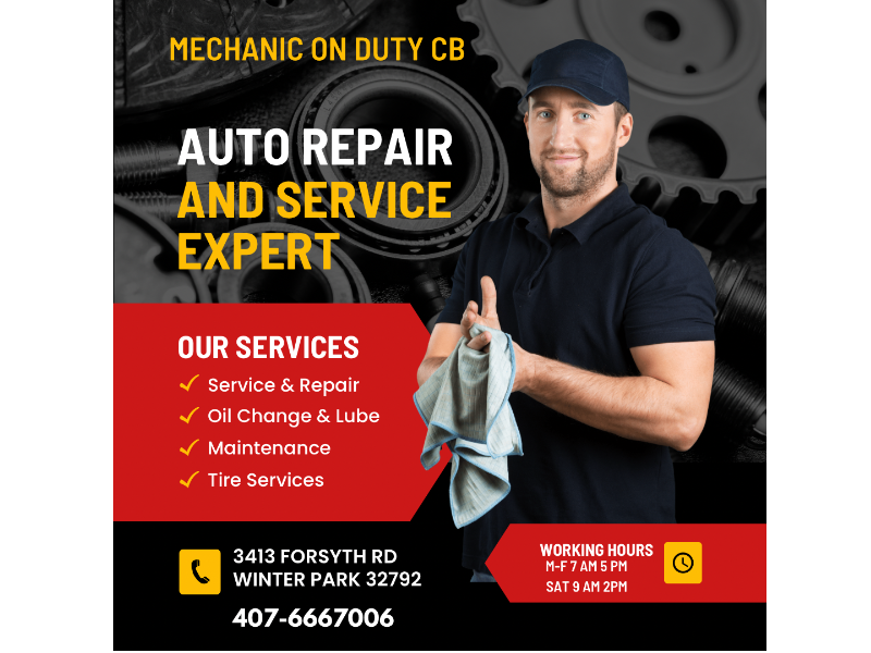 Mechanic On Duty CB logo