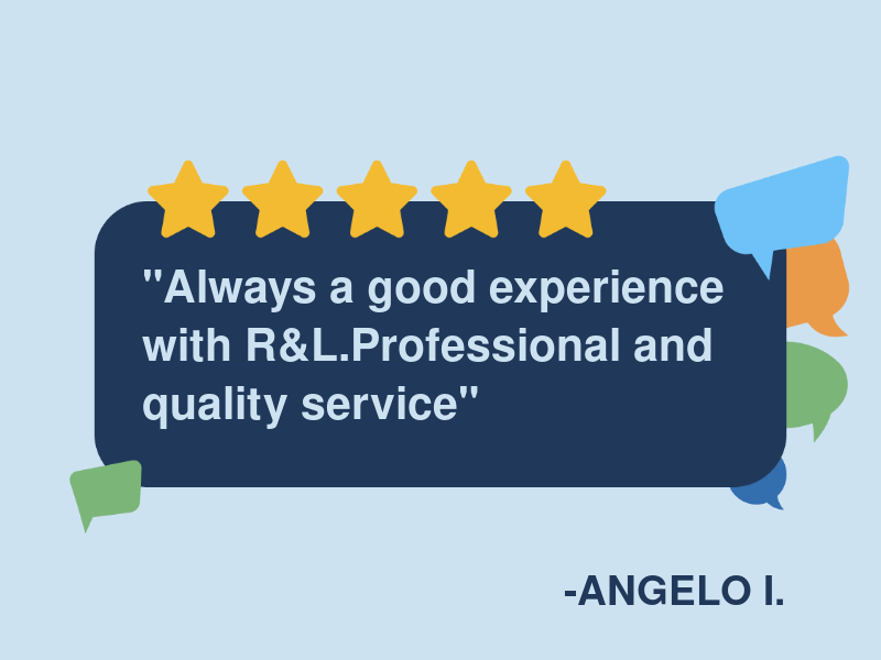 R & L Automotive logo