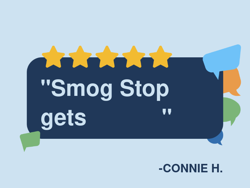 Smog Stop Shop & Repair logo