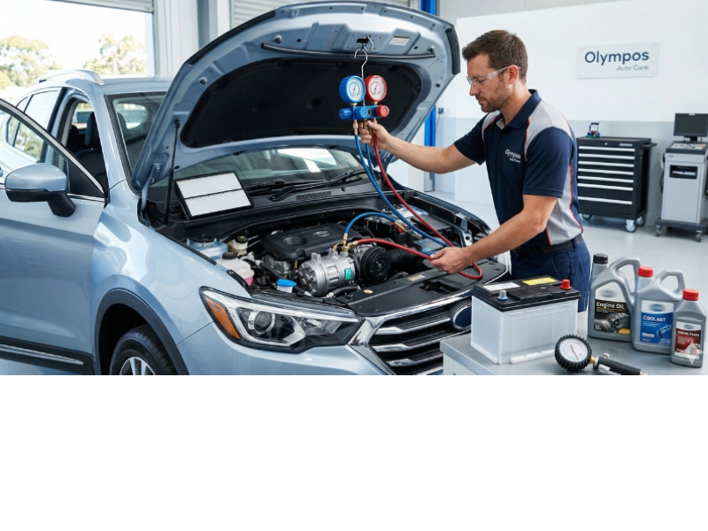 Olympos Auto Center logo