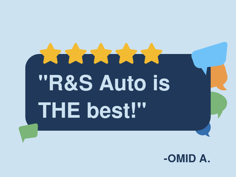 R & S Automotive logo