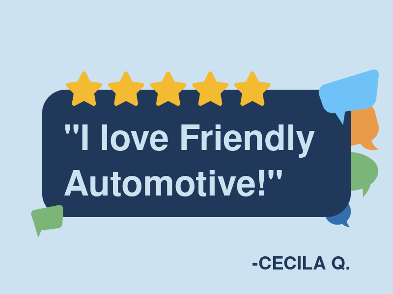 Friendly Automotive Service and Repair logo