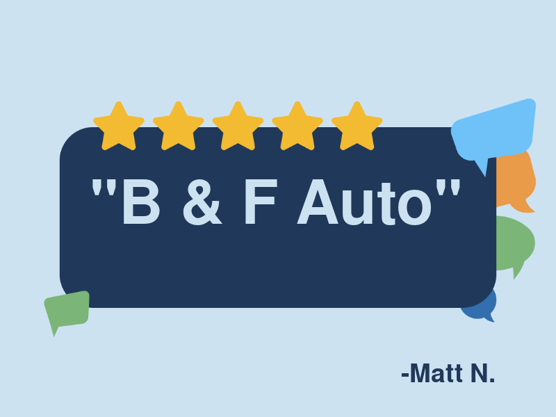B & F Auto Services logo