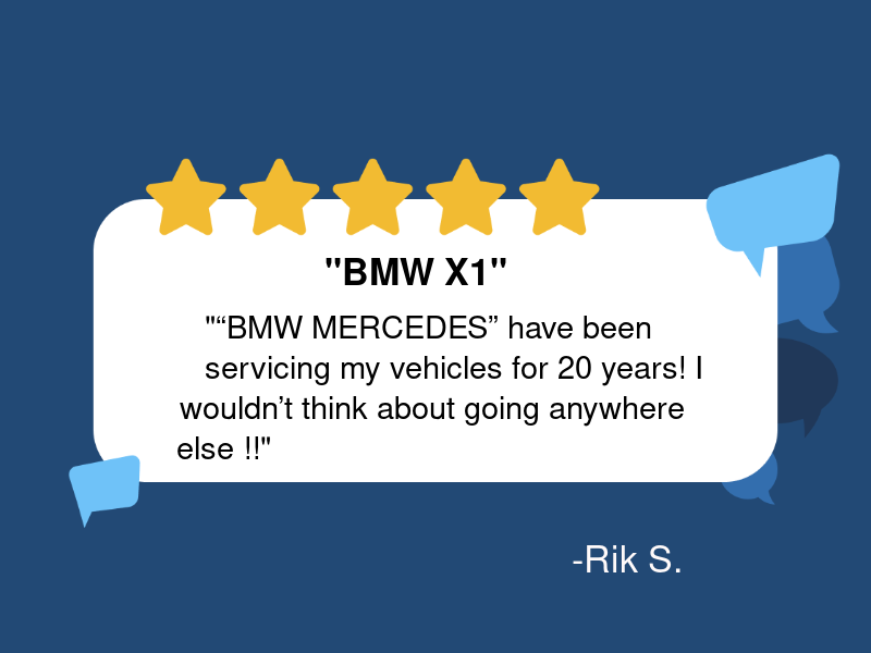 BMW MERCEDES SERVICE logo