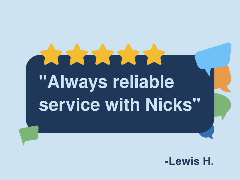 Nick's Auto Repair logo