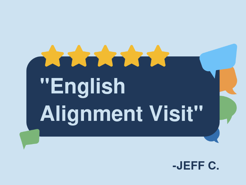 English's Auto Alignment logo
