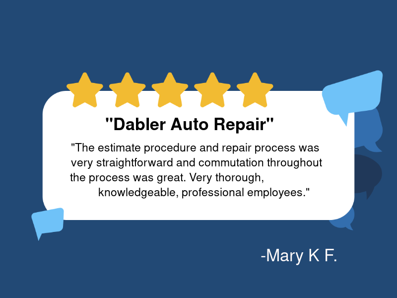 Dabler Auto Body logo