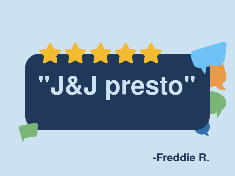 J&J Presto's Service Center logo