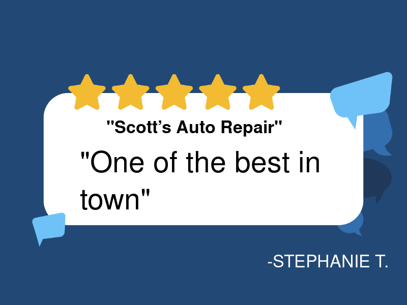 Scott's Muffler & Auto Repair logo