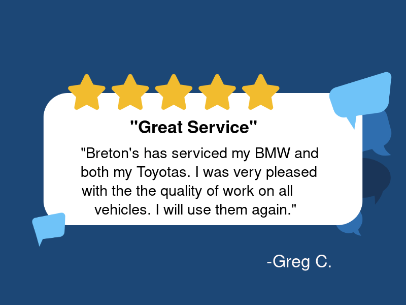 Breton's Automotive logo