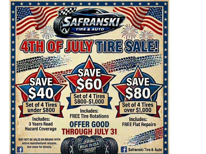 Safranski Tire and Auto logo