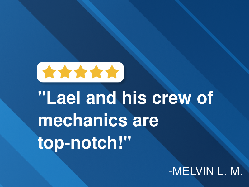 Lael's International Auto Service logo