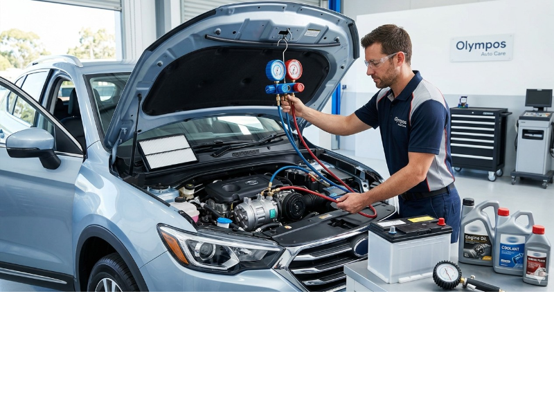 Olympos Auto Center logo