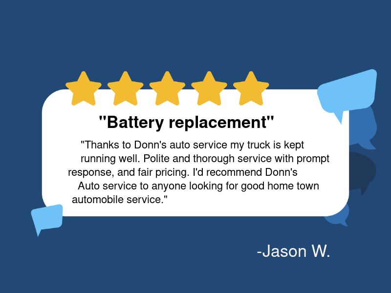 Donn's Auto Service logo
