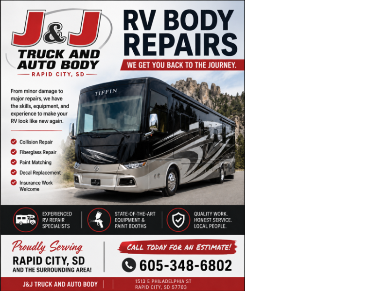 J & J Truck And Auto Body logo