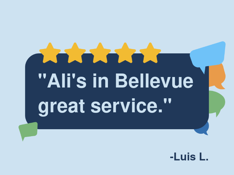 Ali's Bellevue Auto Repair logo