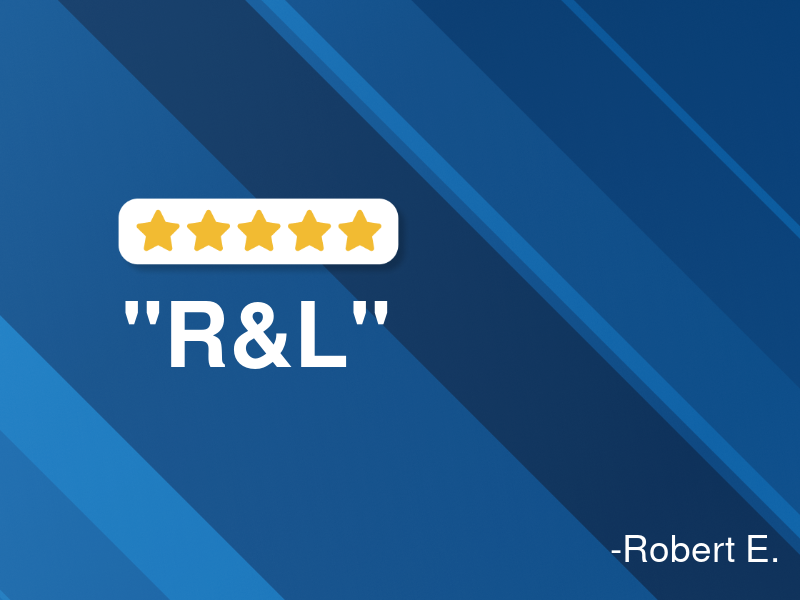 R & L Automotive logo
