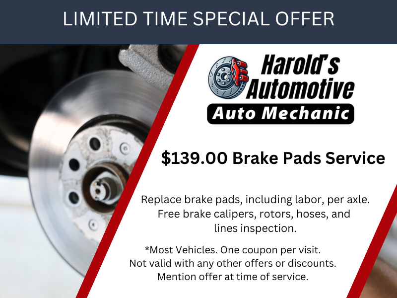 Harold's Automotive logo