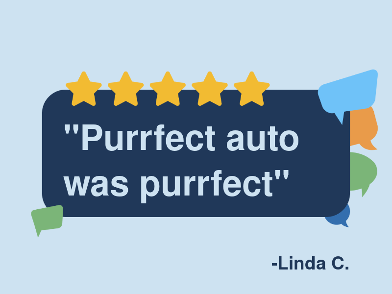 Purrfect Auto Service logo