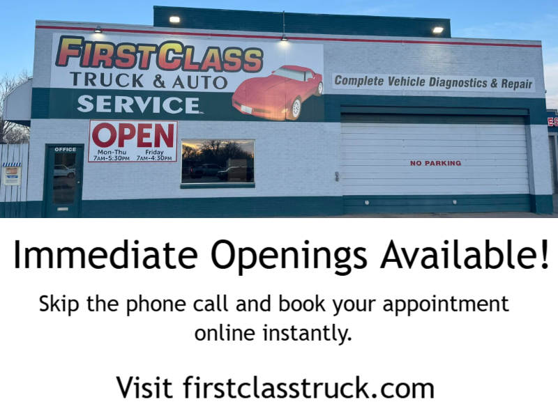 First Class Truck & Auto Service logo