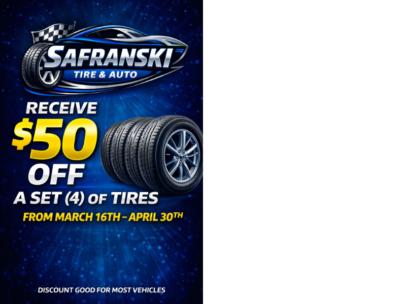 Safranski Tire and Auto logo