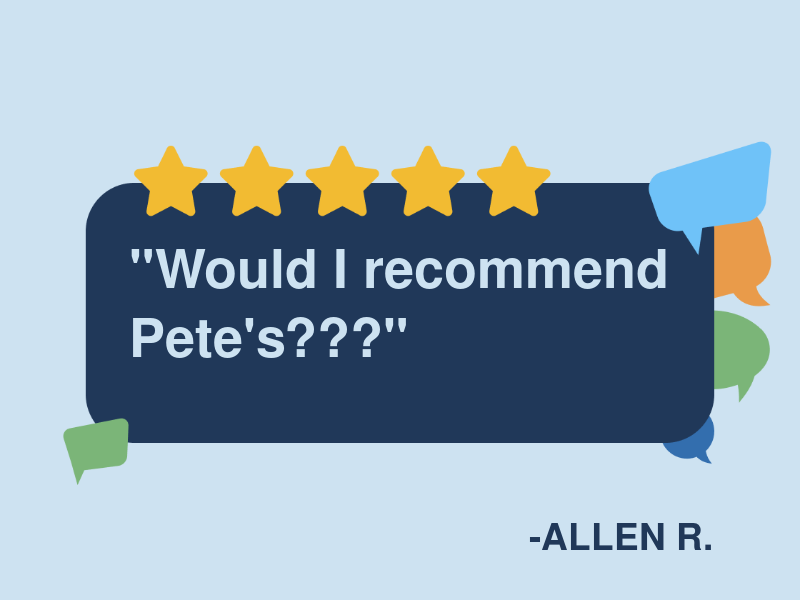 Pete's Auto Care Center logo