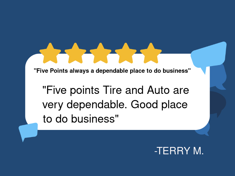 Five Points Tire And Auto logo