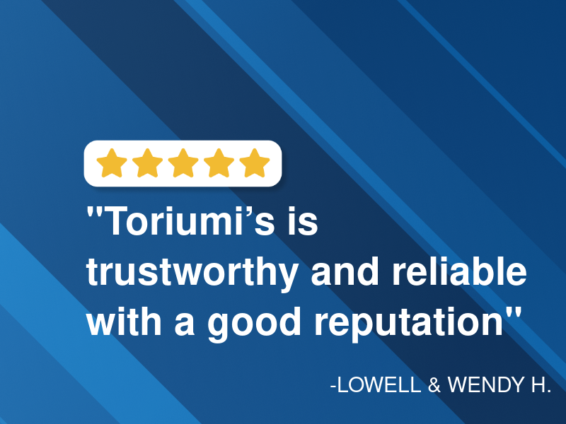 Toriumi's Auto Repair logo