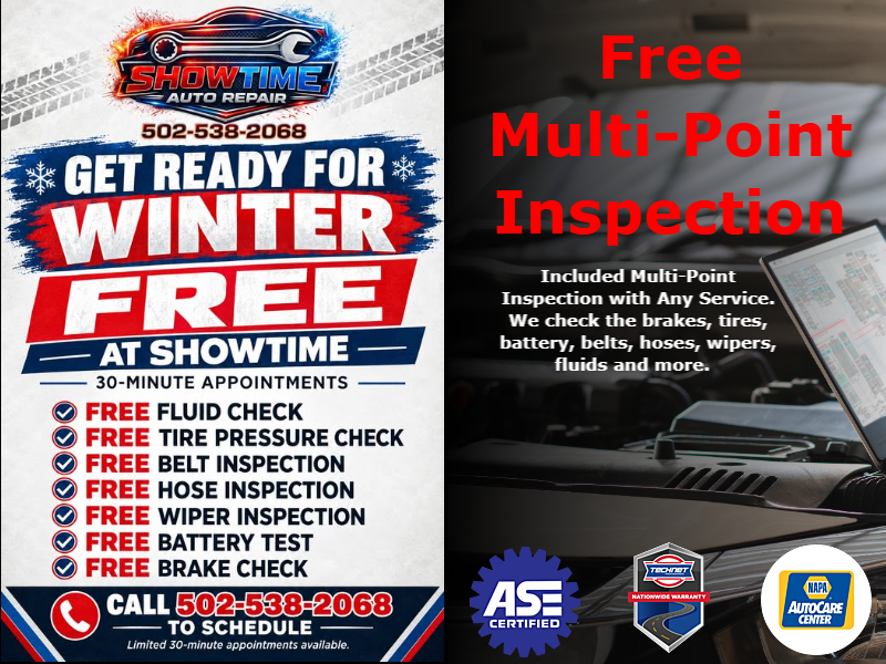 Ploof's Showtime Auto Repair logo