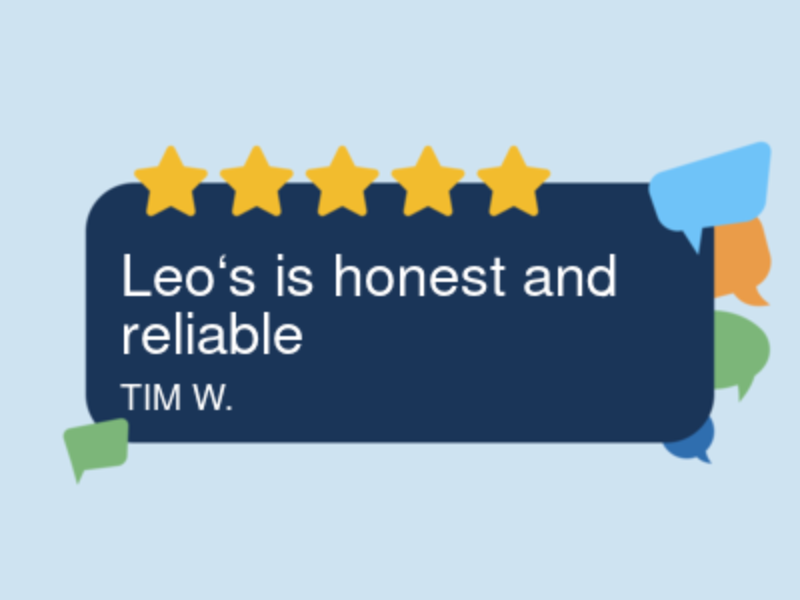 Leo's Auto Repair logo