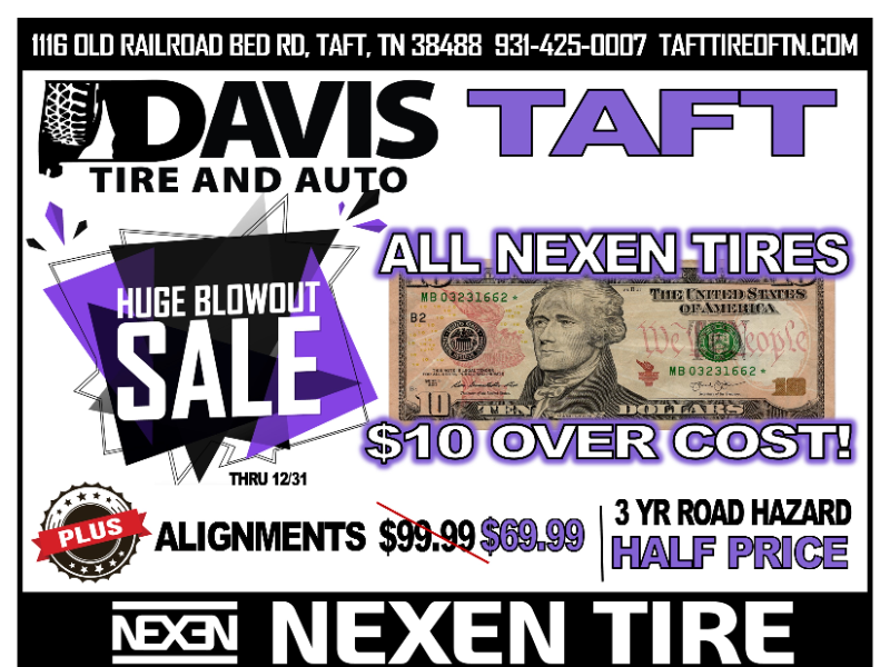 Taft Tire Service logo