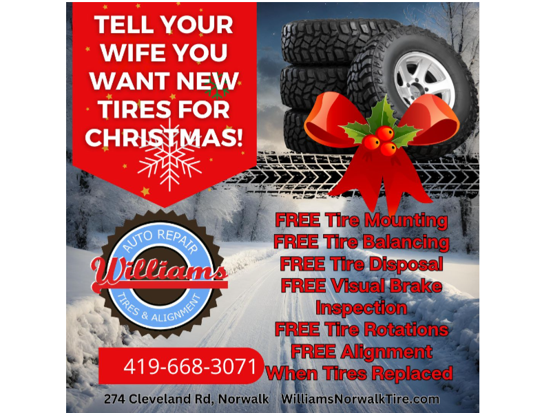 Williams Norwalk Tire & Alignment logo