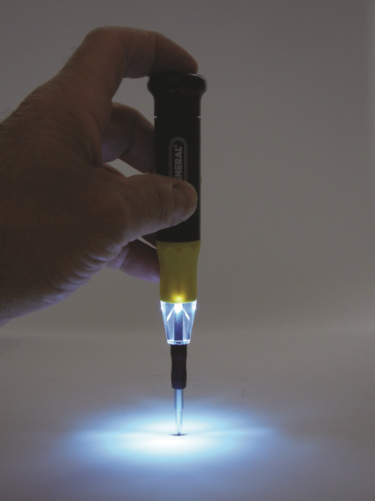 8in1 Lighted Precision Screwdriver For Residential Pros