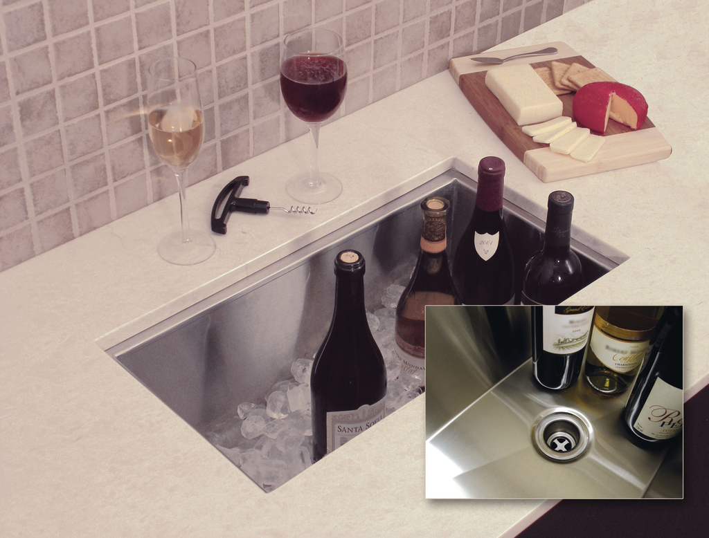 Wine Chiller Sinks For Residential Pros