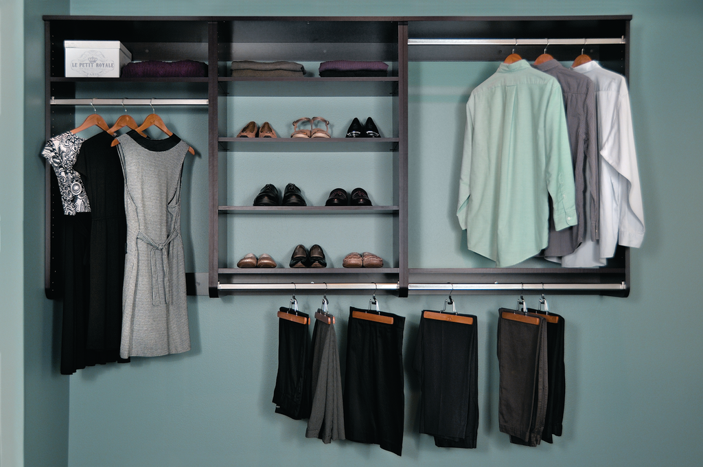 WoodTrac Closets Hanging Half For Residential Pros