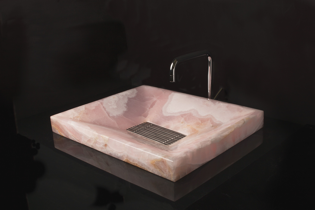 Pink Onyx SYNC Vessel Sink For Residential Pros