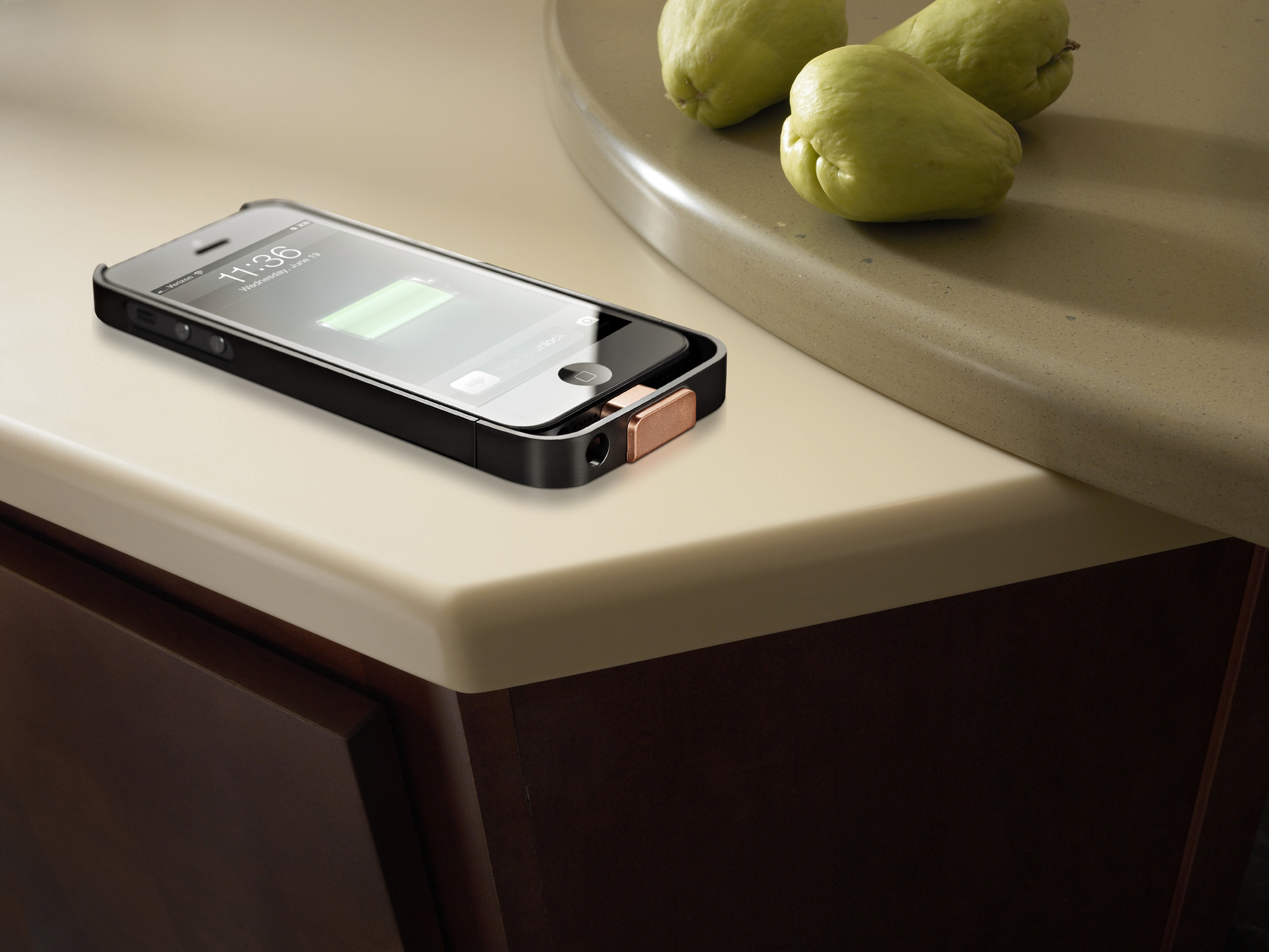 Corian Charging Surface For Residential Pros