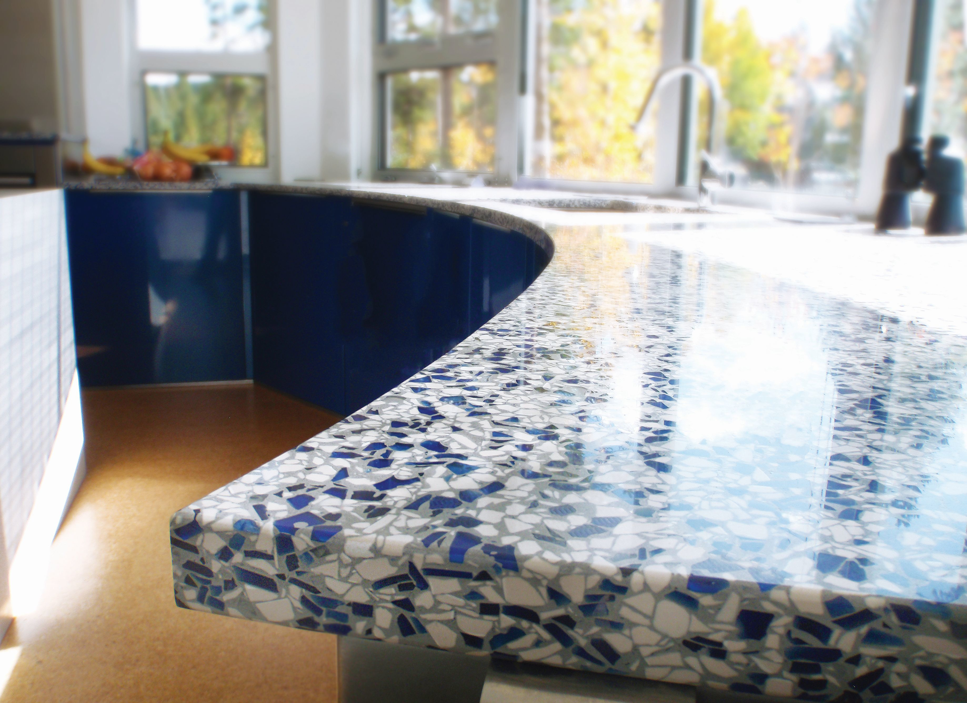 Recycled Glass Surfaces For Residential Pros