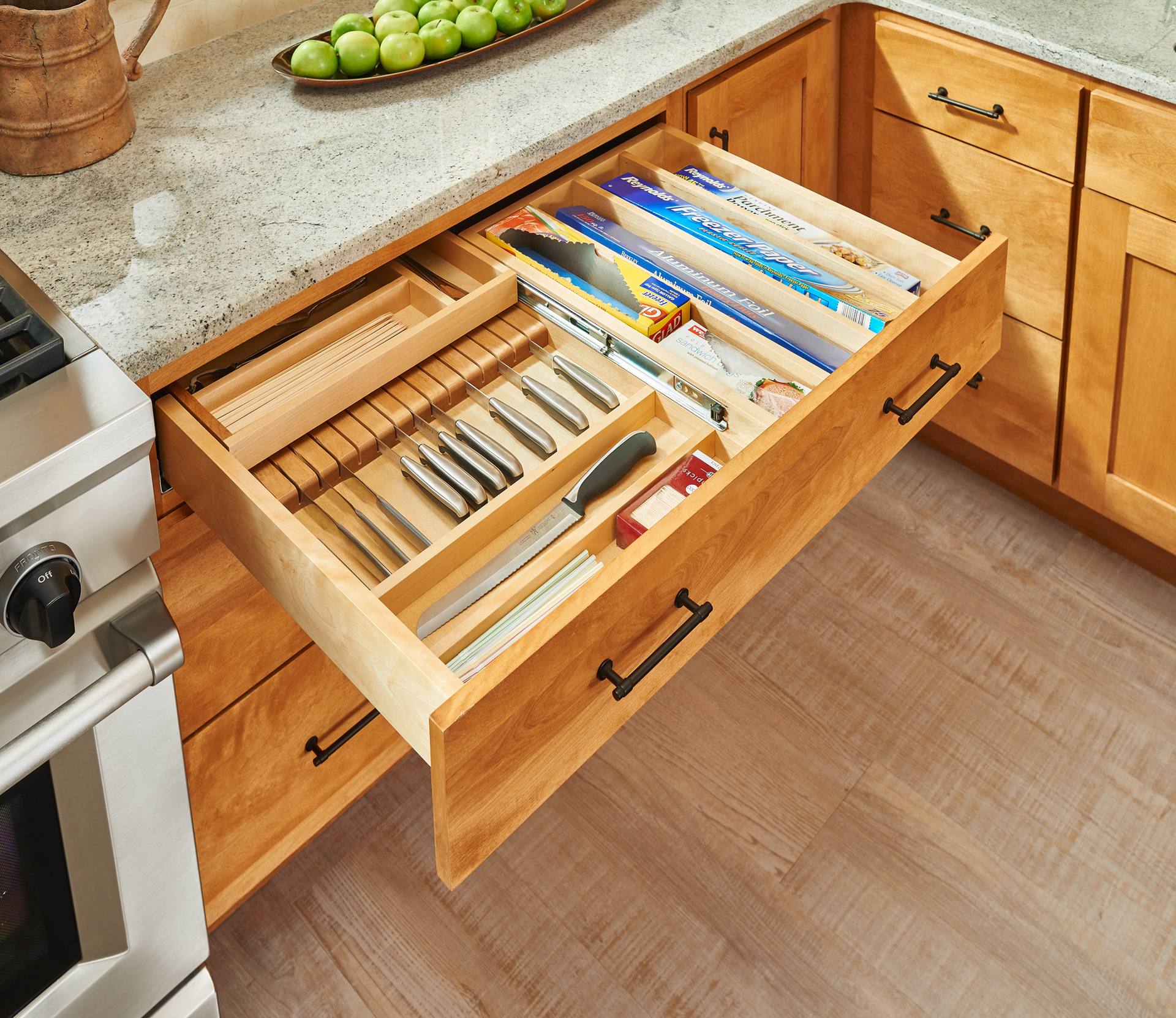 Tiered Combination Drawers For Residential Pros
